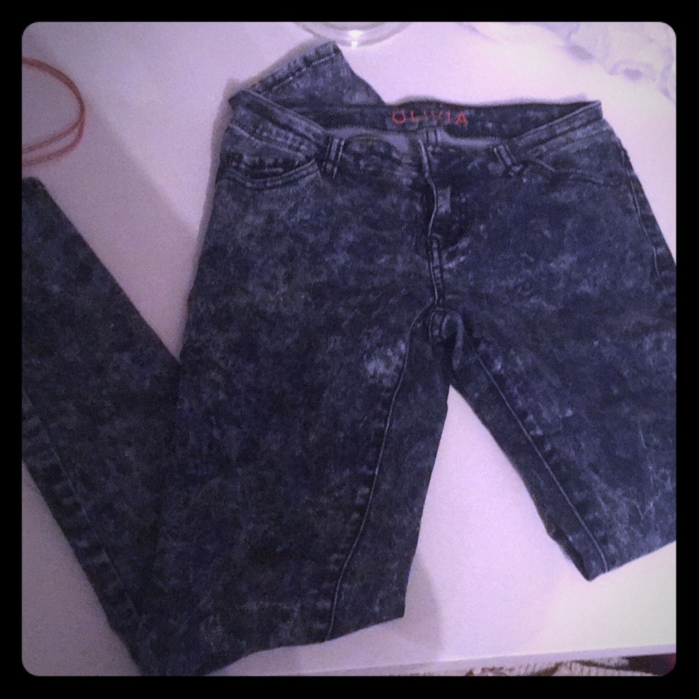 washed jeans